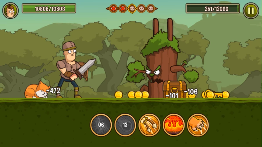 Скриншот Senya and Oscar vs Zombies №2