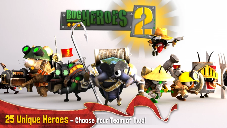 Скриншот Bug Heroes 2 №1
