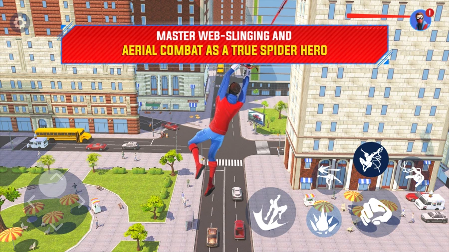 Скриншот Spider Fighting: Hero Game №1