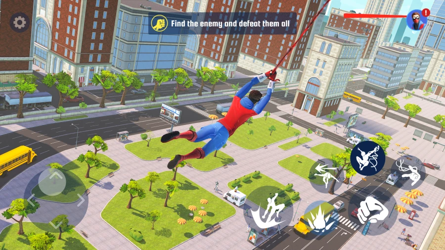 Скриншот Spider Fighting: Hero Game №3