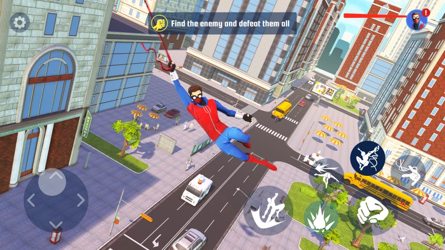 Скриншот Spider Fighting: Hero Game №4