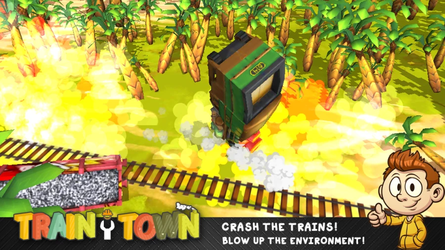 Скриншот Train Town: Build & Explore №2