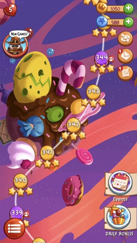 Скриншот Angry Birds Blast №3