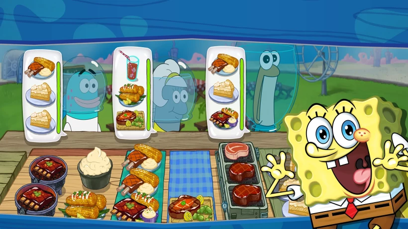 Скриншот SpongeBob Get Cooking №2