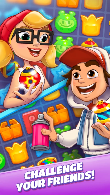 Скриншот Subway Surfers Match №4