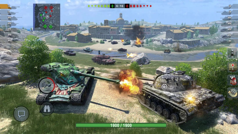 Скриншот World of Tanks Blitz №2