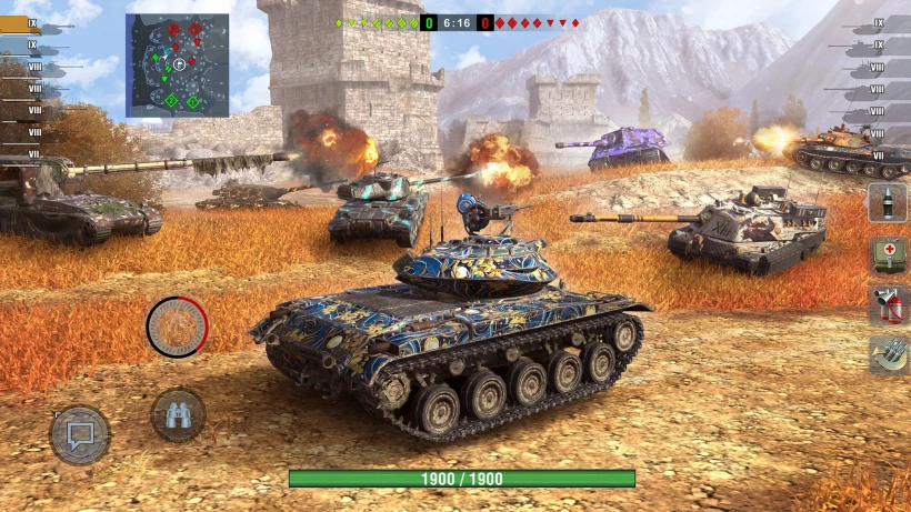 Скриншот World of Tanks Blitz №4