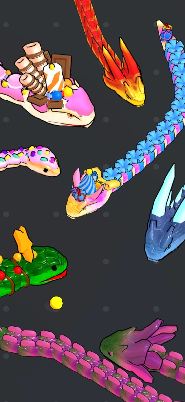 Скриншот Snake Clash №5