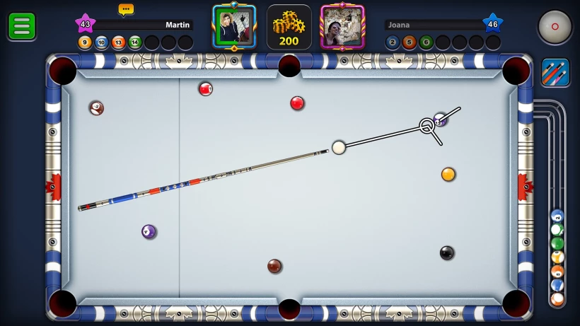 Скриншот 8 Ball Pool №3