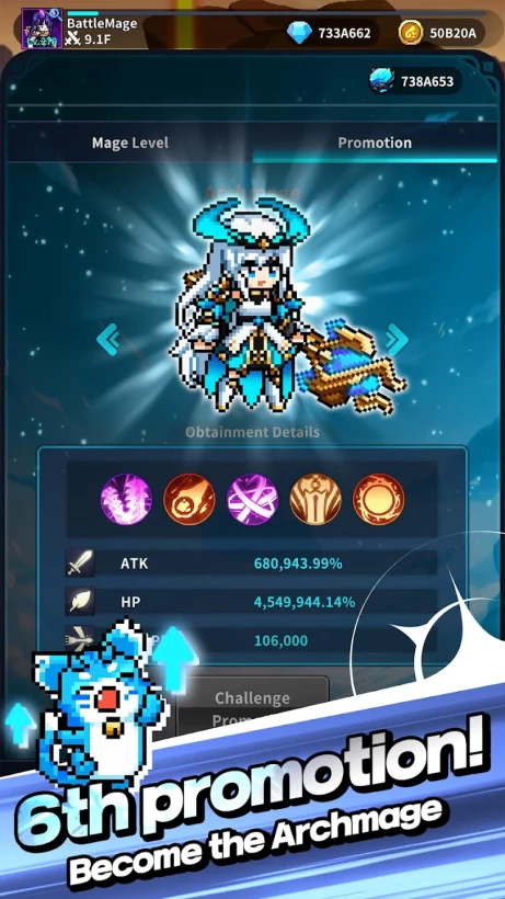 Скриншот Battlemage Idle №5