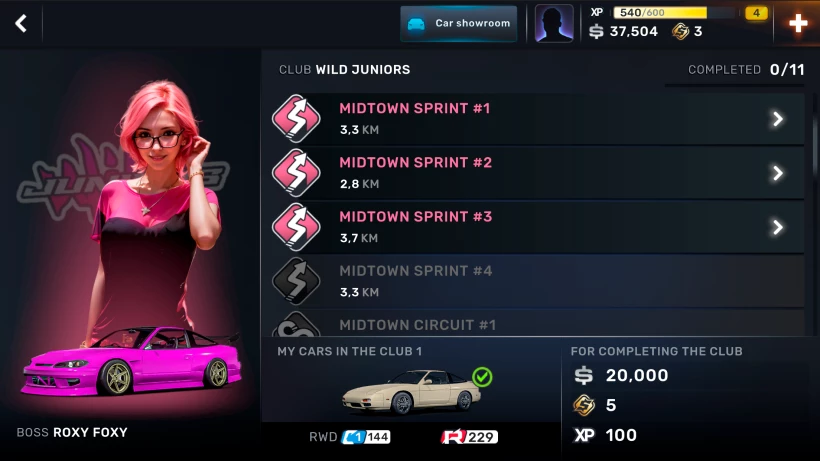 Скриншот CarX Street №2