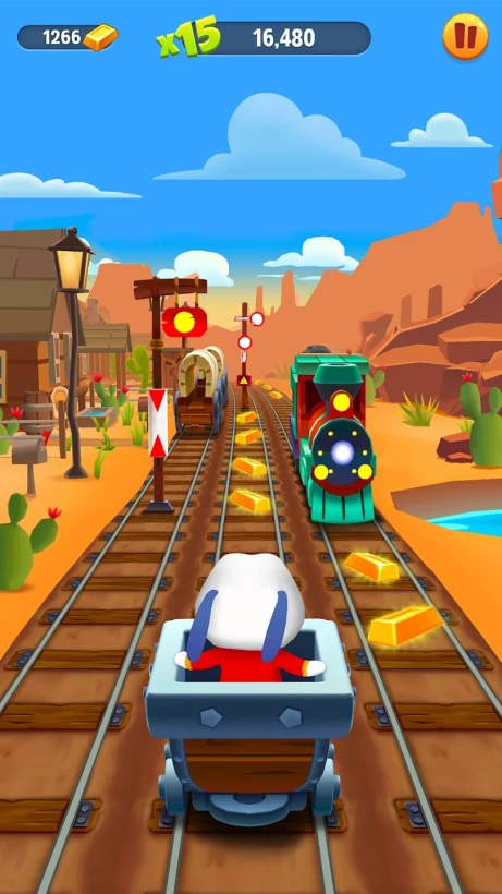 Скриншот Говорящий Том: бег за золотом №5