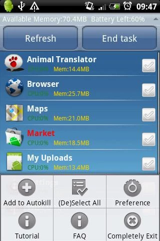 Скриншот Advanced Task Cleaner Pro №1