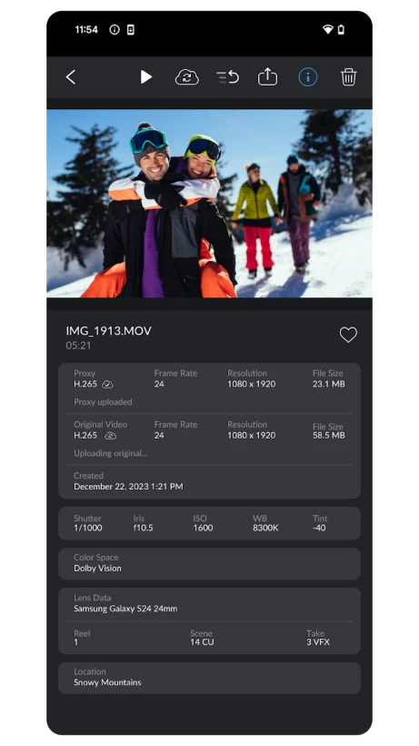 Скриншот Blackmagic Camera №5