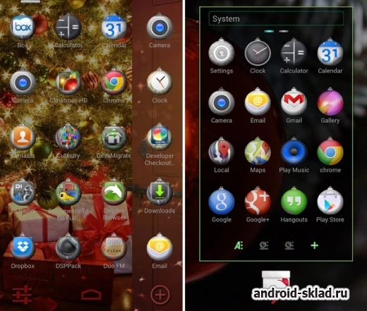 Скриншот Christmas Premium Theme №3