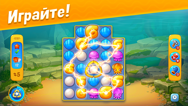 Скриншот Fishdom №4