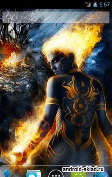 Скриншот Girl on Fire №1