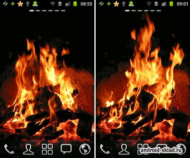 Скриншот HD Fire №1