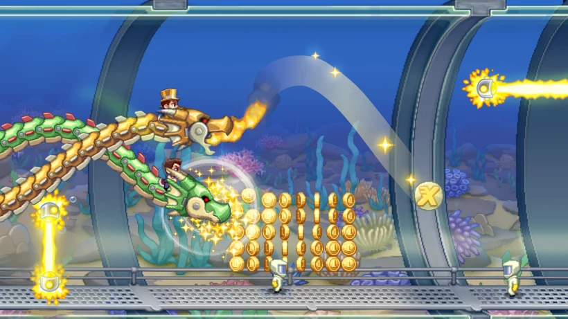 Скриншот Jetpack Joyride №1