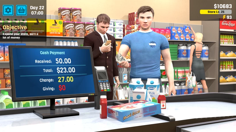 Скриншот Manage Supermarket Simulator №2