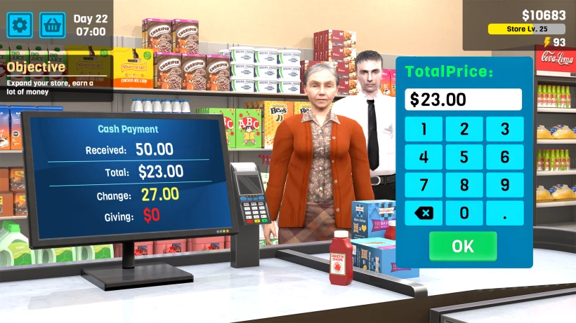 Скриншот Manage Supermarket Simulator №5