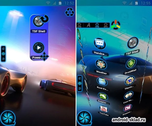 Скриншот Neon Dream Theme №2