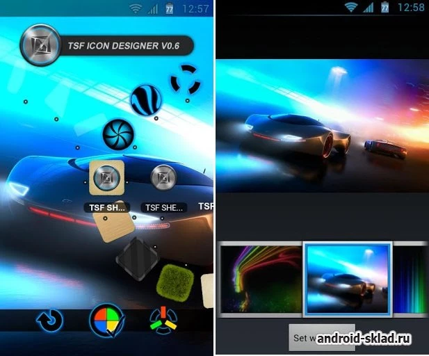 Скриншот Neon Dream Theme №3