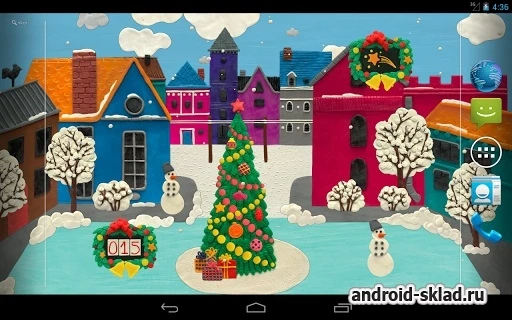 Скриншот Пластилиновые новогодние виджеты №2