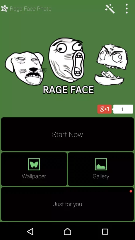 Скриншот Rage Face Photo №4