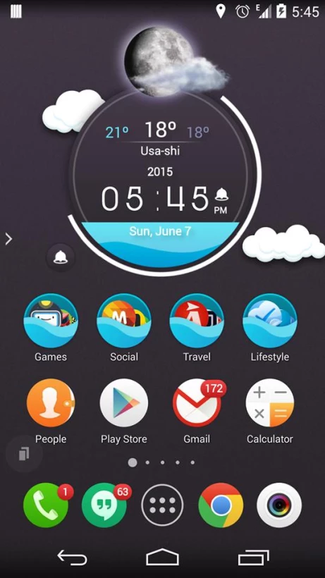 Скриншот TSF Shell Pro №2