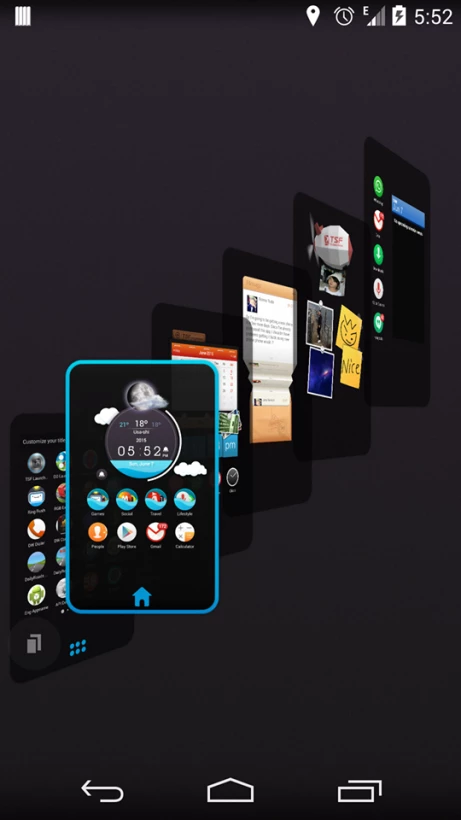 Скриншот TSF Shell Pro №4