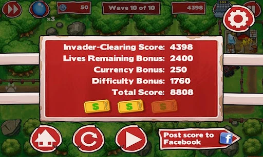 Скриншот Zoo Defenders №2