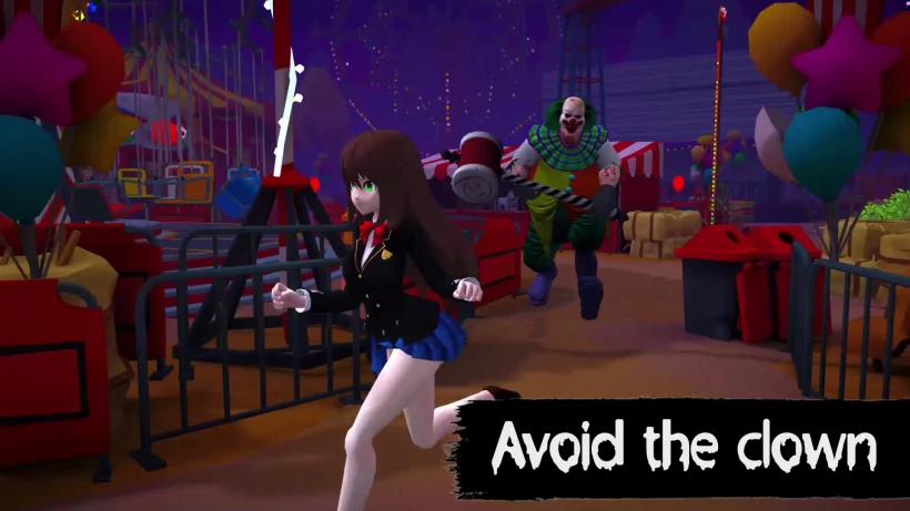 Скриншот Кошмар Клоуна: Аниме Хоррор №1