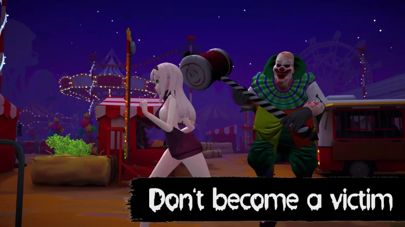 Скриншот Кошмар Клоуна: Аниме Хоррор №3