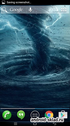 Скриншот Tornado Live Wallpaper №1