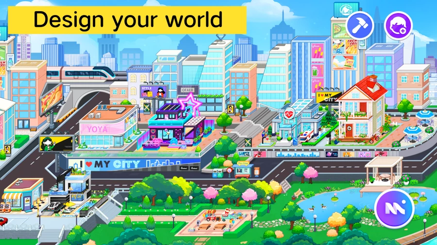 Скриншот YoYa Time:Build,Share&Play №4