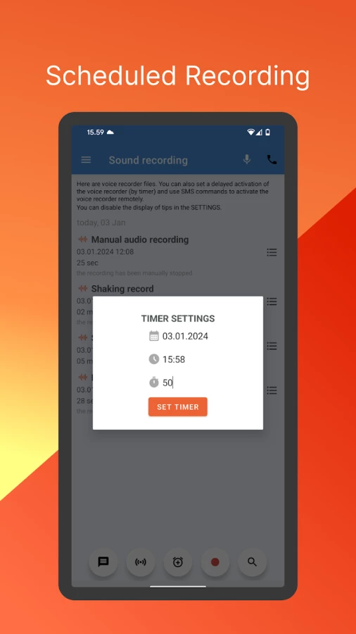 Скриншот Talklog №2
