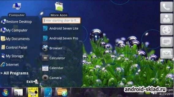 Скриншот Android Seven №1