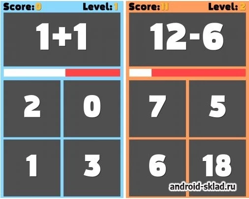 Скриншот Math Rage №1