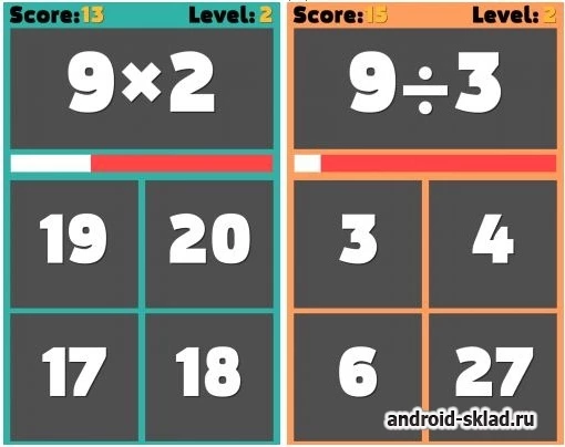 Скриншот Math Rage №2