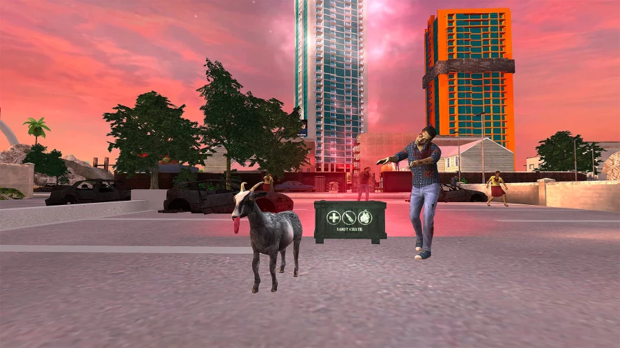 Скриншот Goat Simulator GoatZ №5