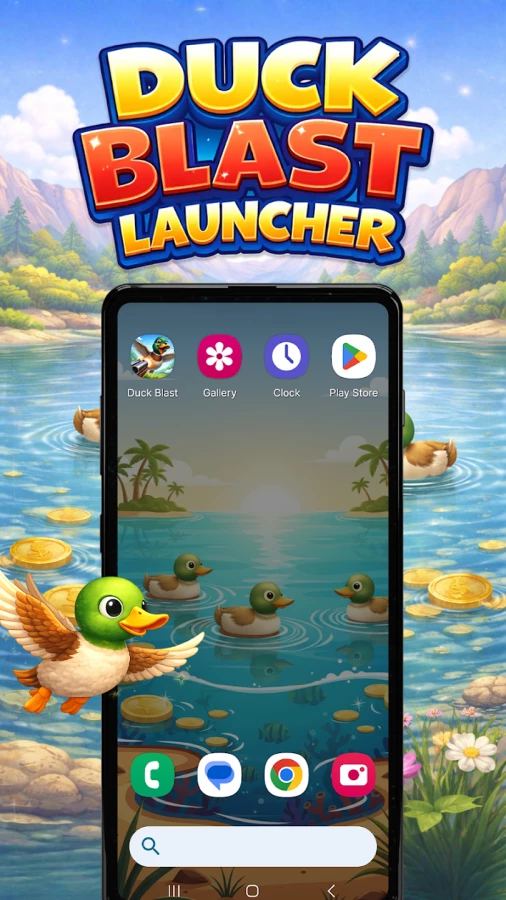 Скриншот Duck Blast Launcher №1