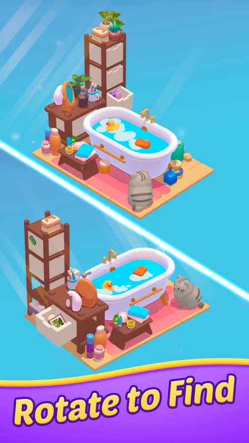 Скриншот Hidden Association – 3D Puzzle №2