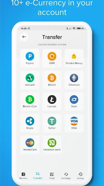 Скриншот Payeer №3