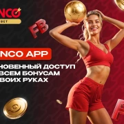 Логотип Бонусы для ставок в приложении Pinco