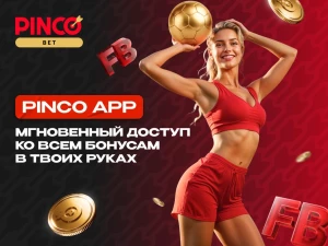 Бонусы для ставок в приложении Pinco screenshot 1