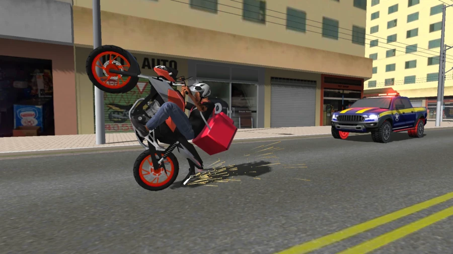 Скриншот Moto Wheelie 3D №2