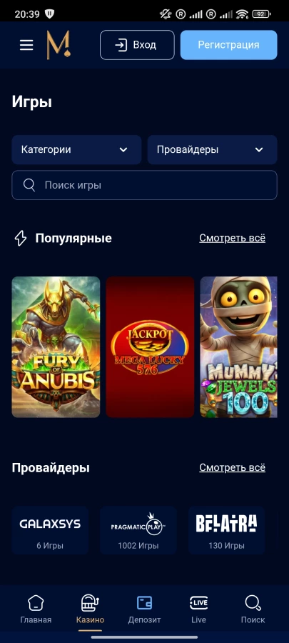 Скриншот Metelitsa на Андроид №2